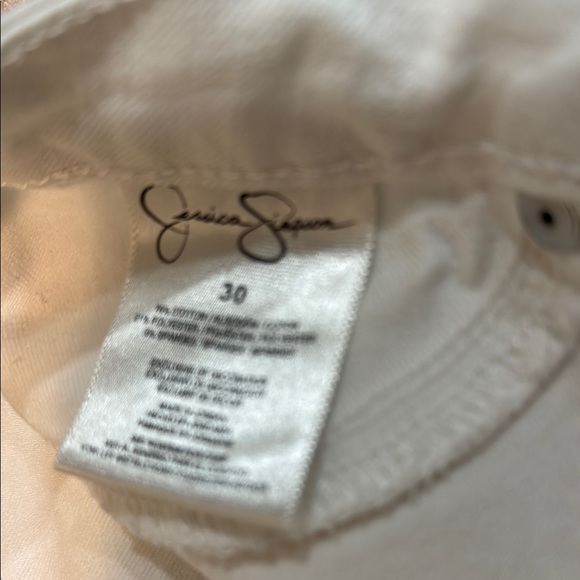 Jesica Simpson ,White Denim Skinny Jeans! - Picture 3 of 5